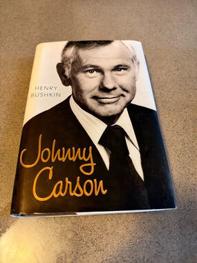 Johnny Carson by Henry Bushkin Hardcover Biography